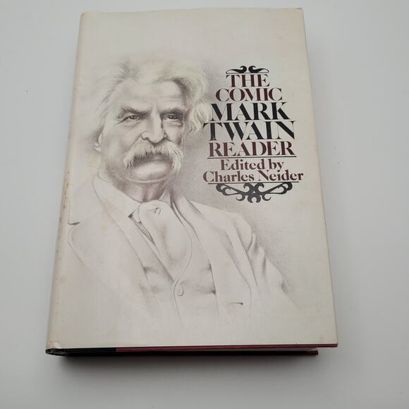 The Comic Mark Twain Reader Hardcover Book 1977 - Picture 1 of 16